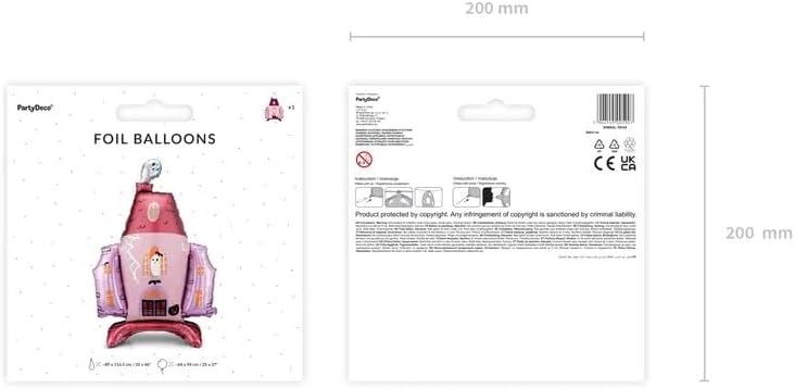 Haunted House Foil Balloon