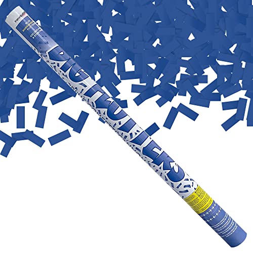 80cm Confetti Cannon - Blue