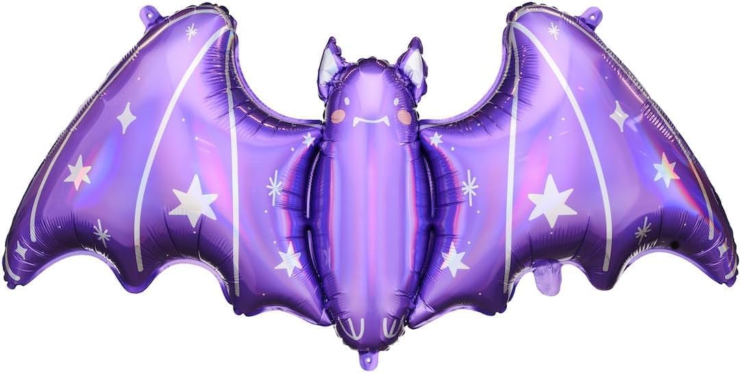 Purple Bat Foil Balloon