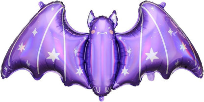 Purple Bat Foil Balloon