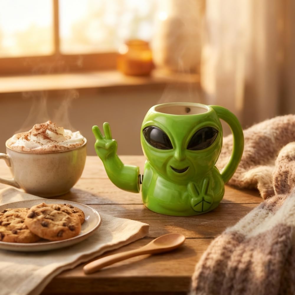 Shaking Alien Wobbling Mug