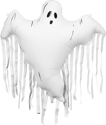 Giant Ghost Foil Balloon with Tassels