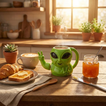 Shaking Alien Wobbling Mug