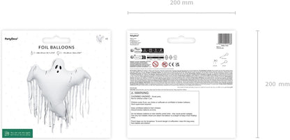 Giant Ghost Foil Balloon with Tassels