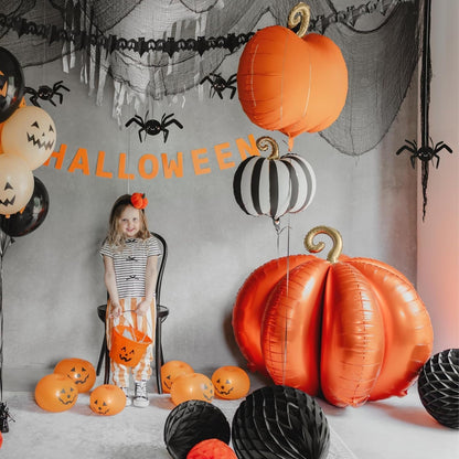 Giant 3D Pumpkin Foil Balloon