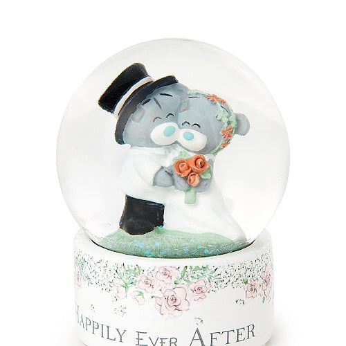 Tatty Teddy 'Happily Ever After' Wedding Snow Globe