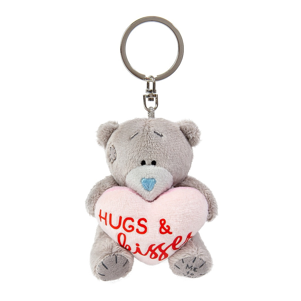 Tatty Teddy Plush Keyring 'Hugs and Kisses'