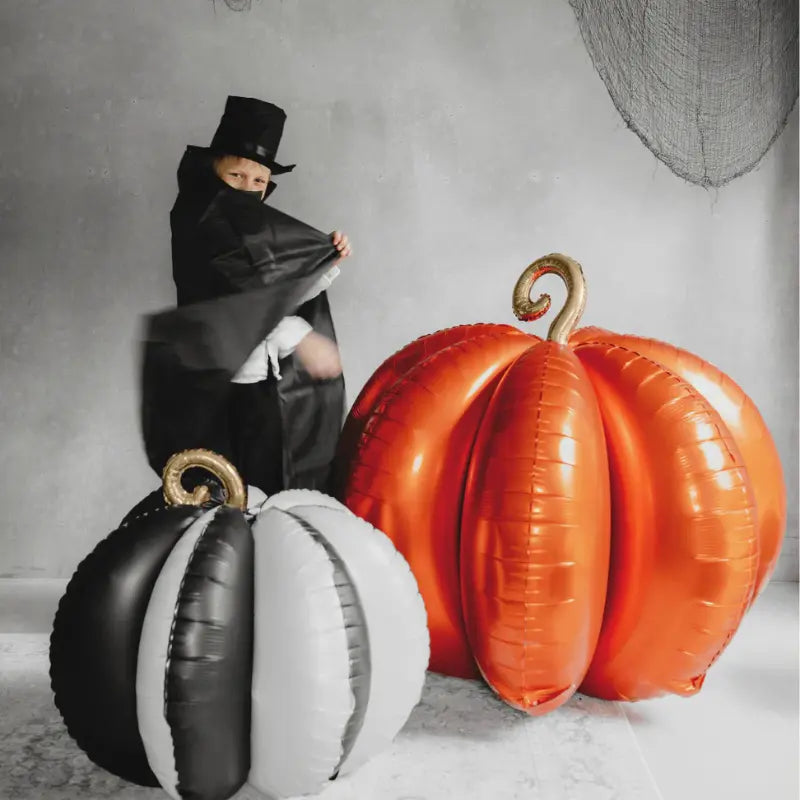 Giant 3D Pumpkin Foil Balloon