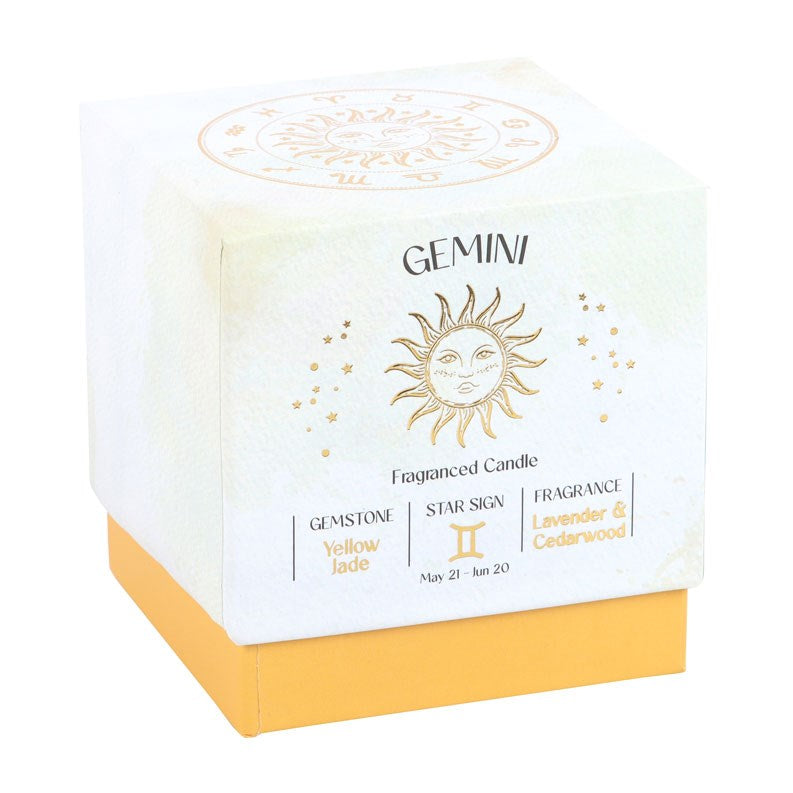Gemini Zodiac Candle