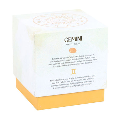 Gemini Zodiac Candle
