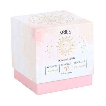 Aries Cedarwood Scented Candle