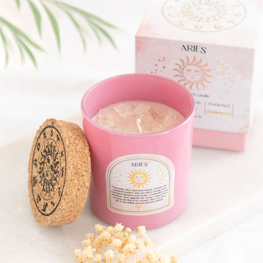 Aries Cedarwood Scented Candle