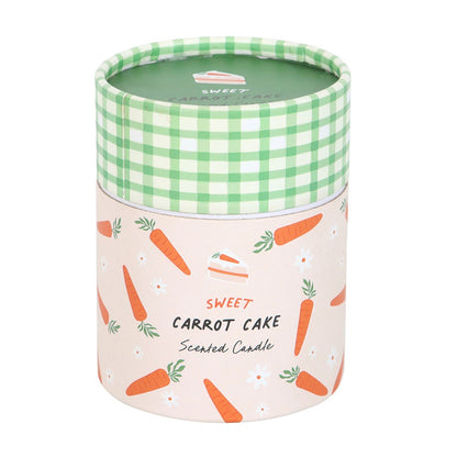 Sweet Carrot Cake Scented Glass Candle