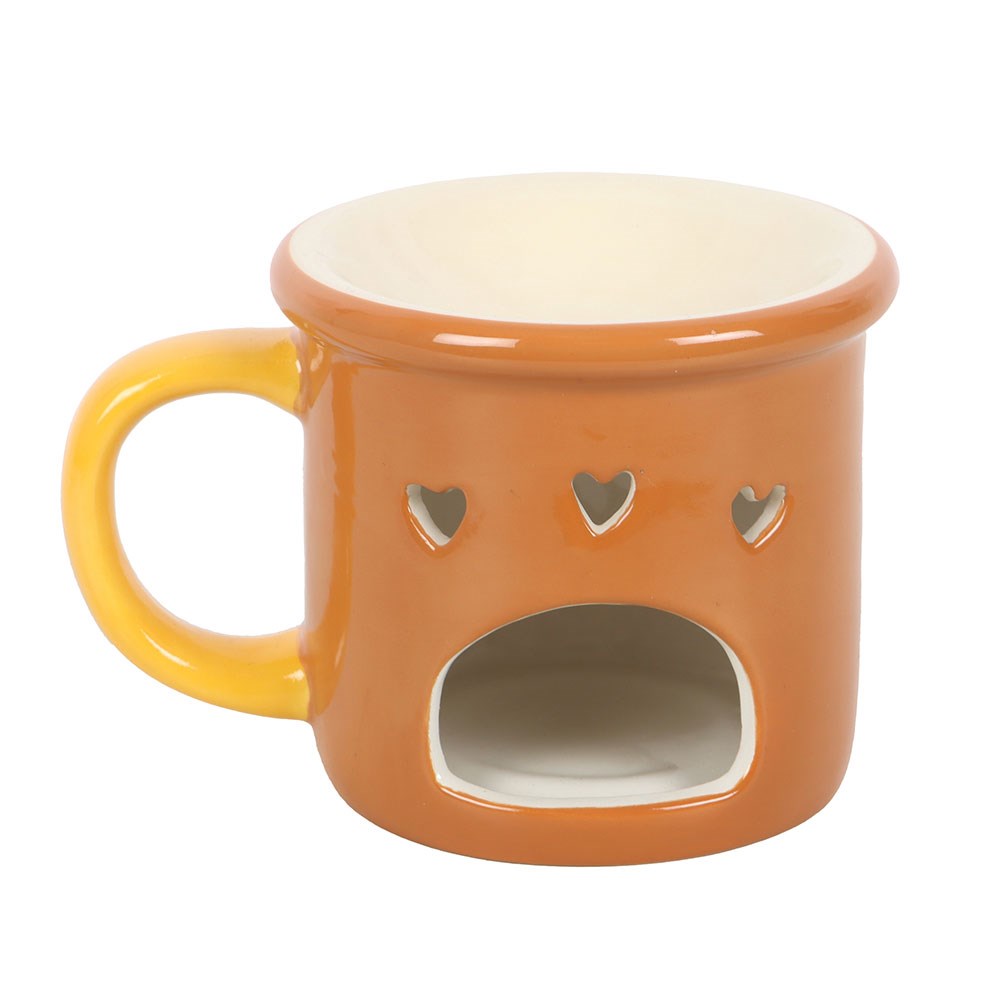 Pumpkin Spice Ceramic Oil Burner Mug