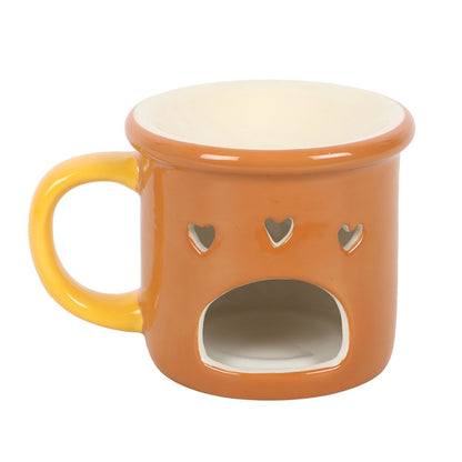 Pumpkin Spice Ceramic Oil Burner Mug