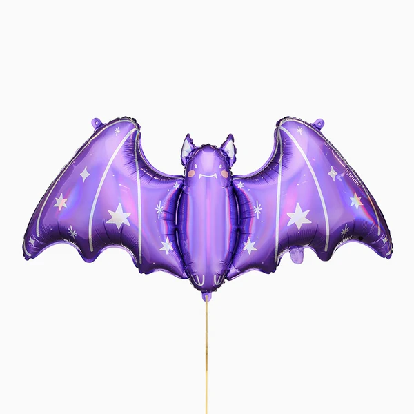 Purple Bat Foil Balloon