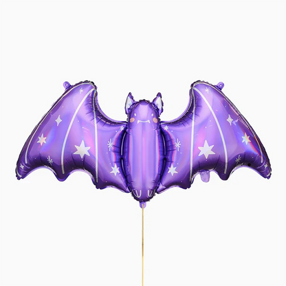 Purple Bat Foil Balloon