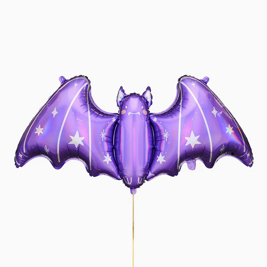 Purple Bat Foil Balloon