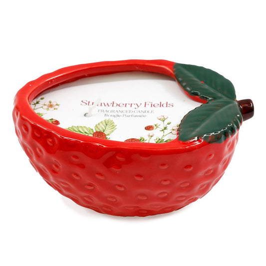 Strawberry Fields Candlepot