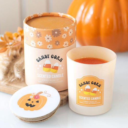Candy Corn Scented Candle