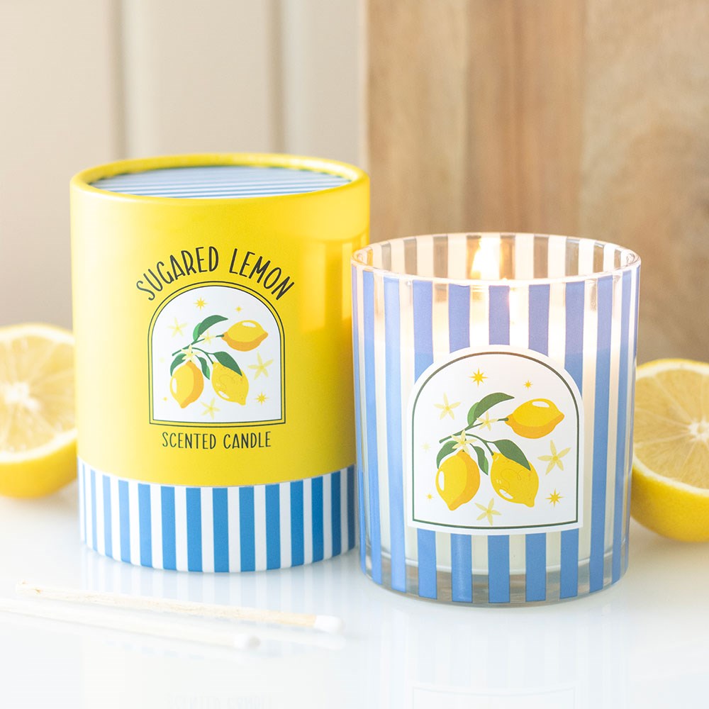 Sugared Lemon Scented Candle