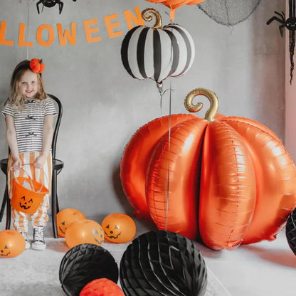 Giant 3D Pumpkin Foil Balloon