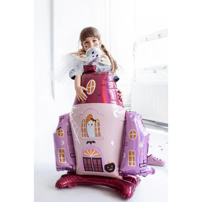 Haunted House Foil Balloon
