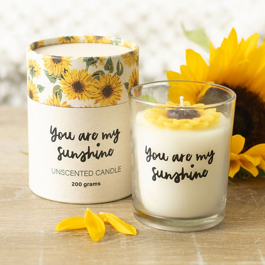 You are My Sunshine Decorative Candle