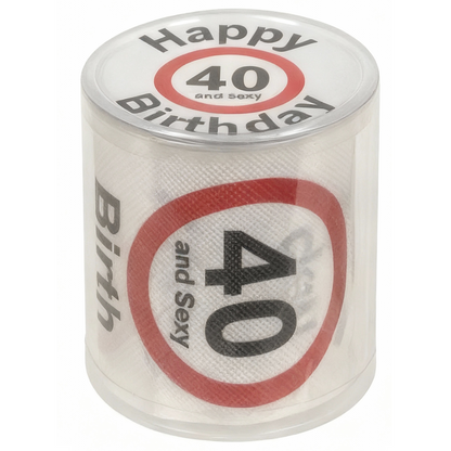 Novelty Happy Birthday Toilet Roll
