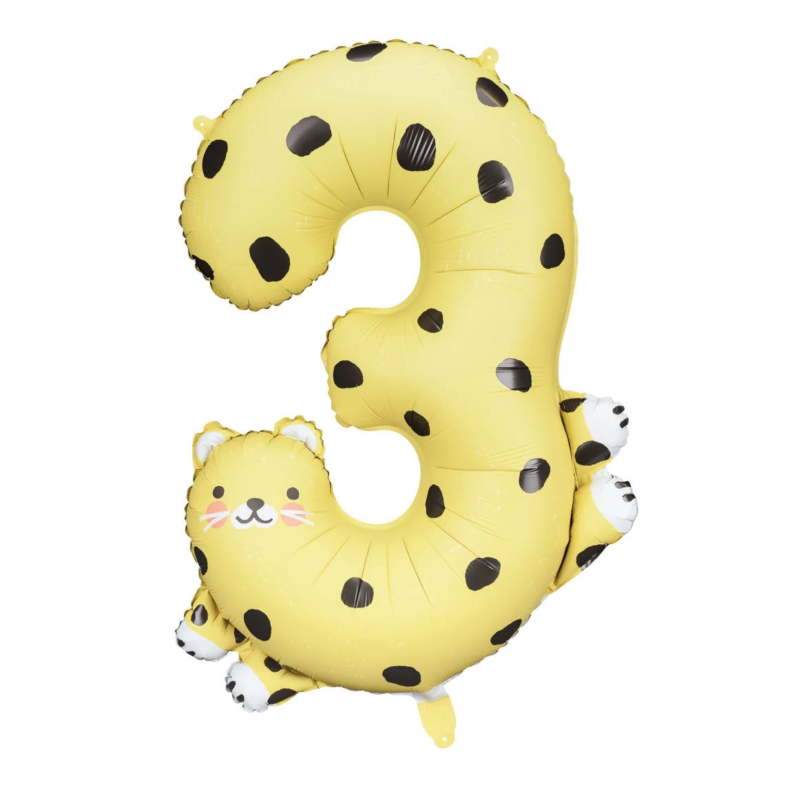 Large Safari Animal Number Balloons