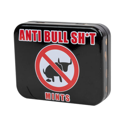 Anti Bullshit Mints in a Tin