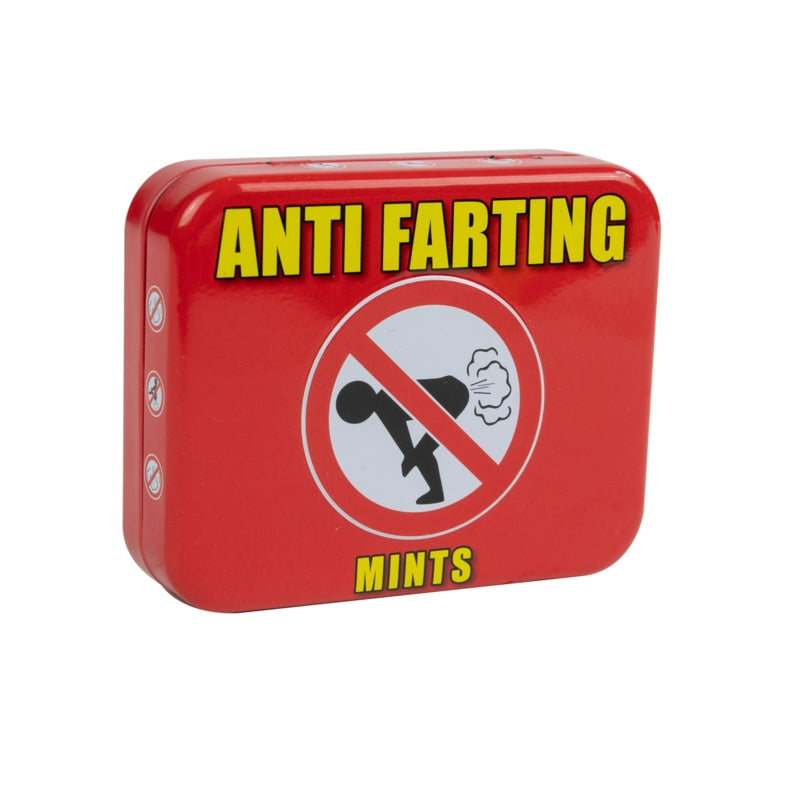 Anti Farting Mints in a Tin