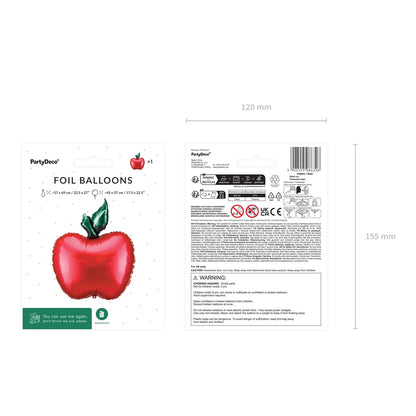Apple Foil Balloon