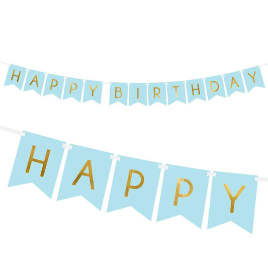 Happy Birthday Banner DIY Set