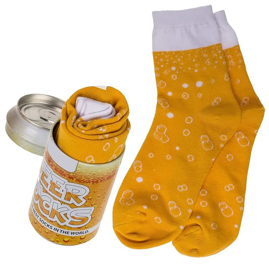 Socks In A Beer Can Gift Set