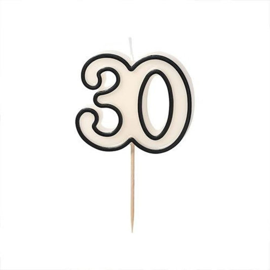 Birthday Candle Number 30