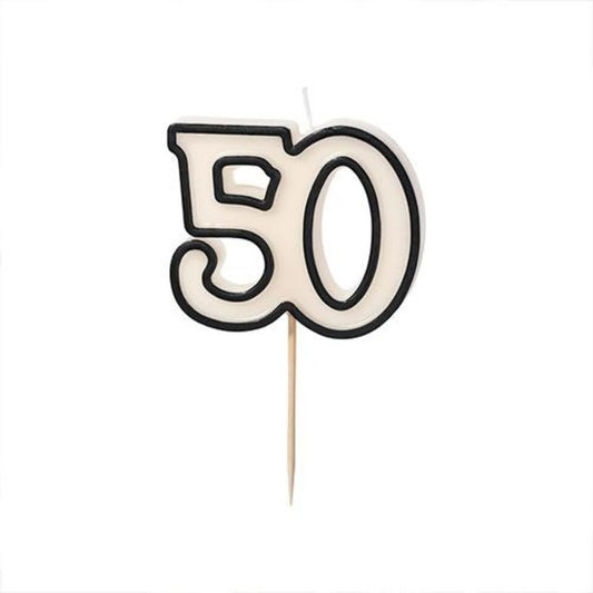 Birthday Candle Number 50