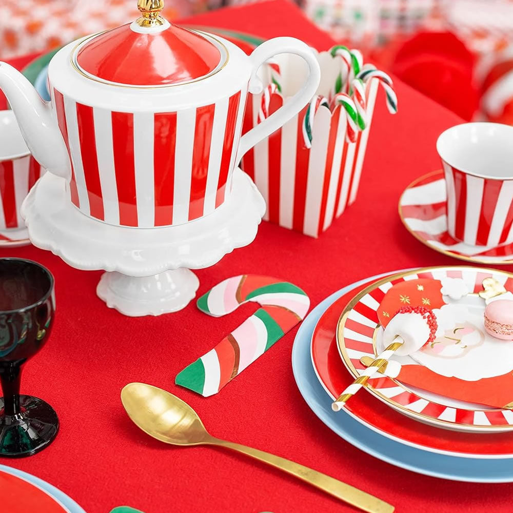 Candy Cane Festive Napkins