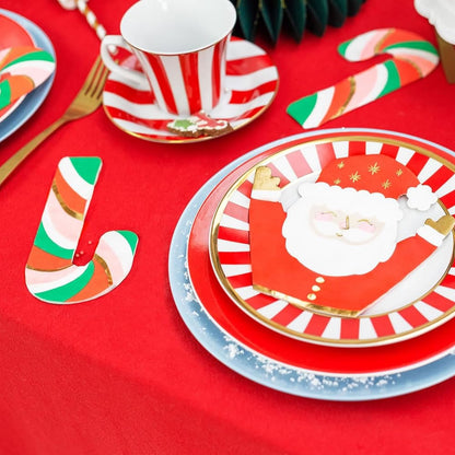 Candy Cane Festive Napkins