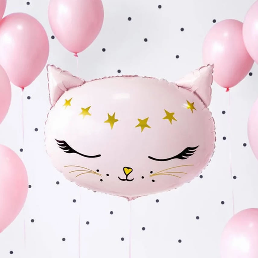 Cute Kitty Cat Foil Balloon