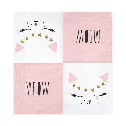 Kitty Cat Paper Napkins