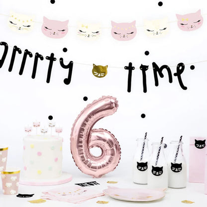 Kitty Cat Party Cups, Set of 6