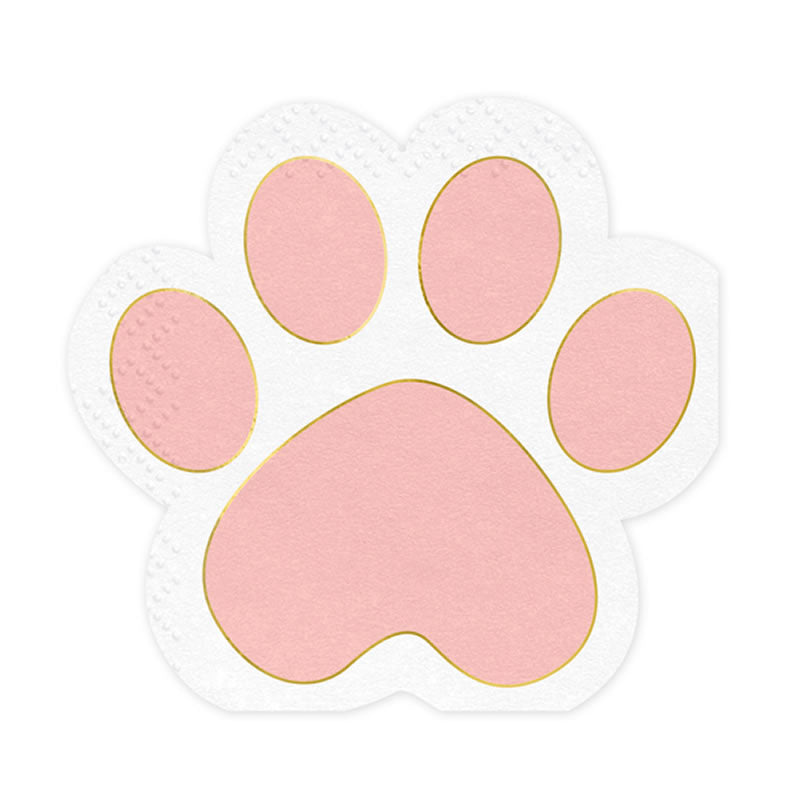 Kitty Cat Paw Paper Napkins