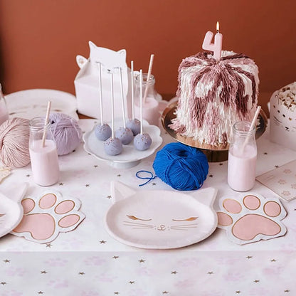 Kitty Cat Paw Paper Napkins