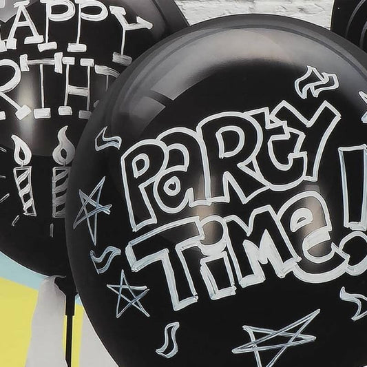 Chalkboard Balloons