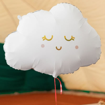 Cloud Shaped Foil Balloon