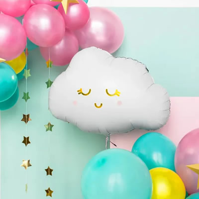 Cloud Shaped Foil Balloon