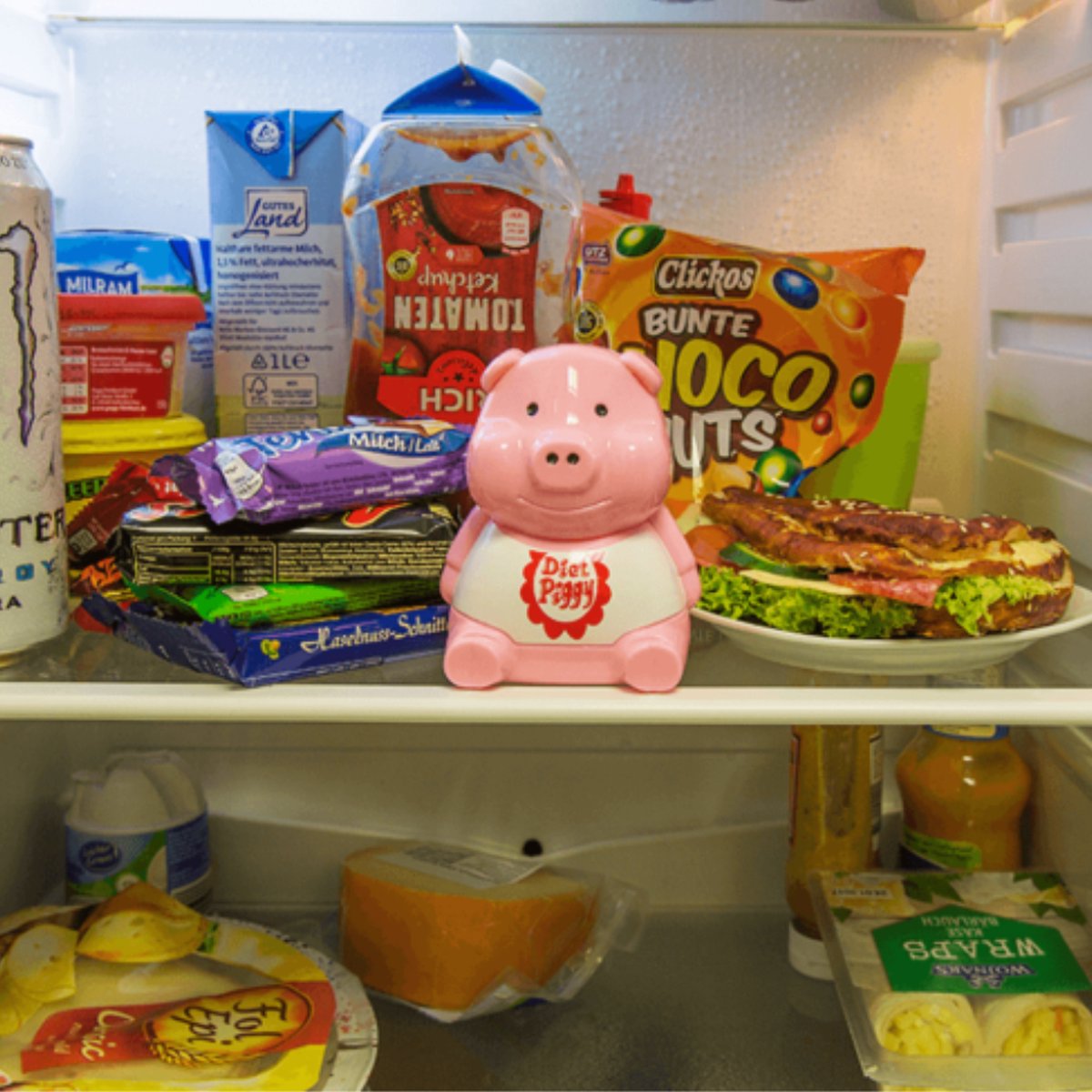 Diet Piggy Fridge Guardian