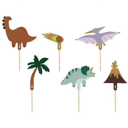 Dinosaur Cake Toppers