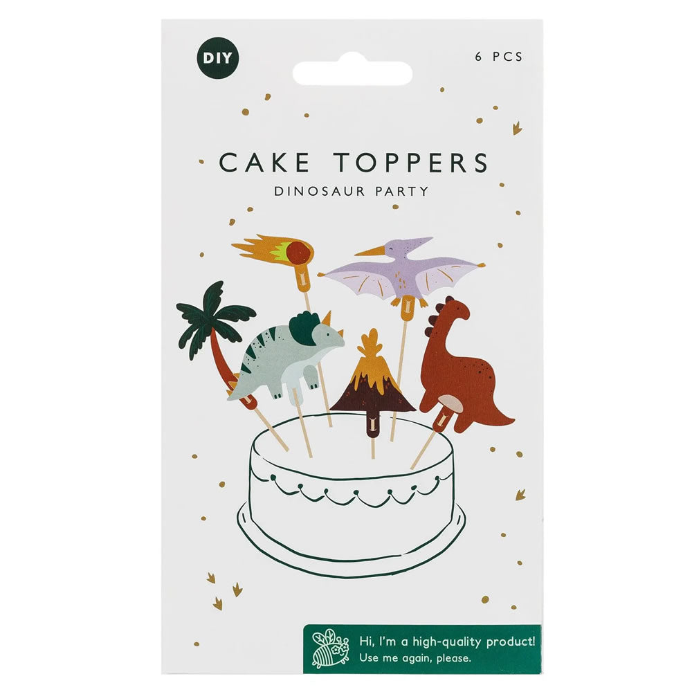 Dinosaur Cake Toppers
